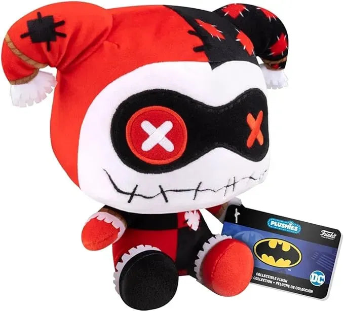 DC Comics Harley Quinn Patchwork Collectible Plush Toy 17.5 cm - Ginga Toys