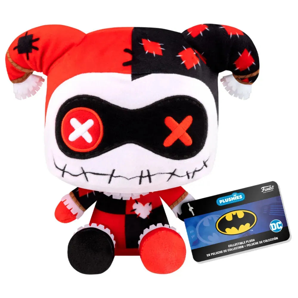 DC Comics Harley Quinn Patchwork Collectible Plush Toy 17.5 cm - Ginga Toys