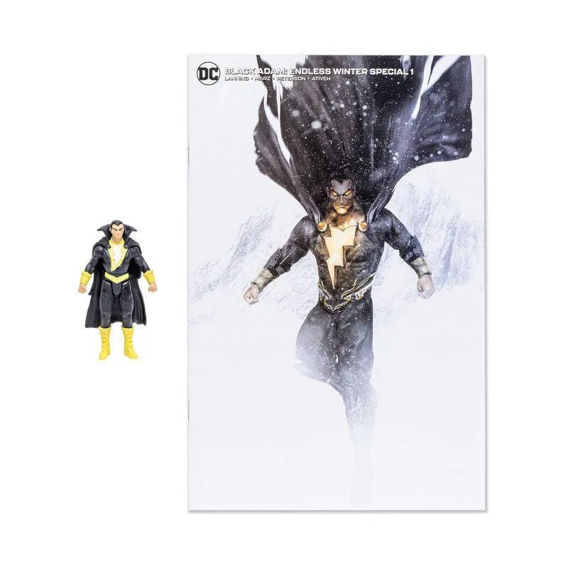 DC Comics Page Punchers - Black Adam Figure with Comic - McFarlane Toys - Ginga Toys