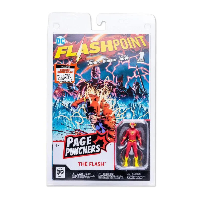 DC Comics Page Punchers - The Flash Figure with Comic - McFarlane Toys - Ginga Toys