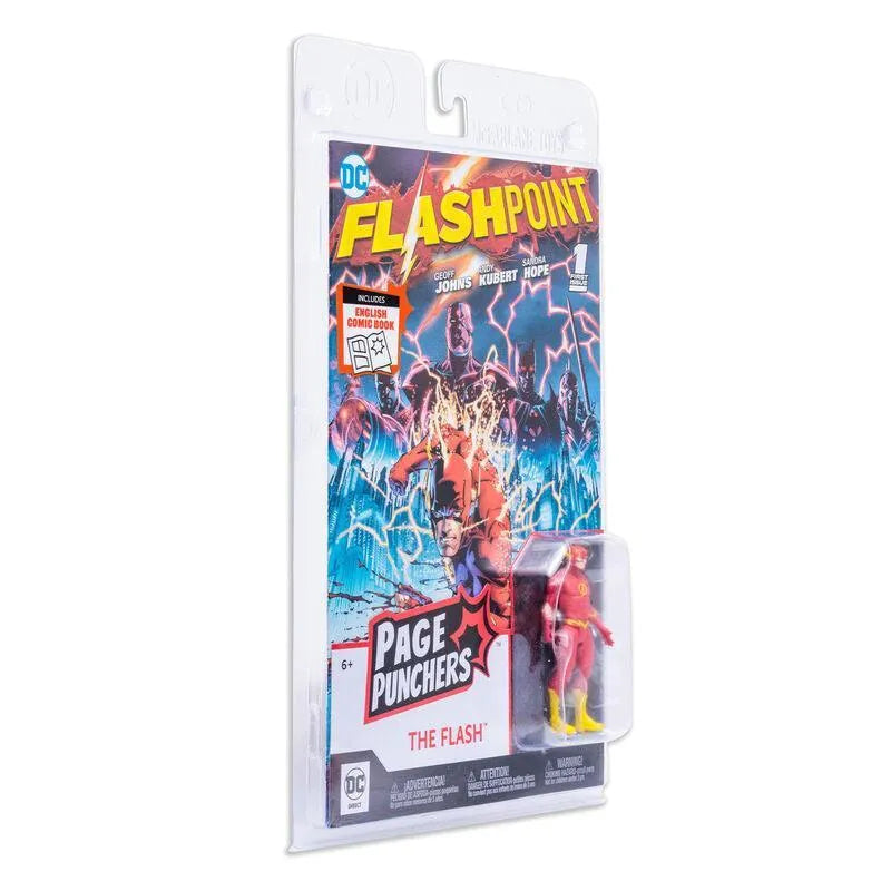 DC Comics Page Punchers - The Flash Figure with Comic - McFarlane Toys - Ginga Toys