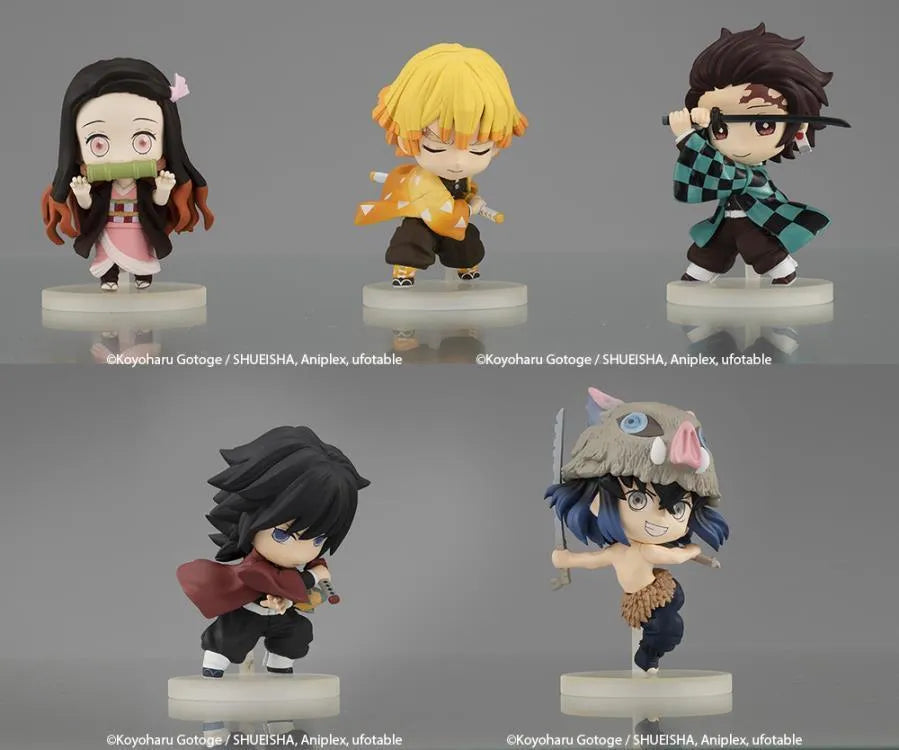 Demon Slayer: Kimetsu no Yaiba Chibi Masters - Set of 5 Figures - Banpresto - Ginga Toys