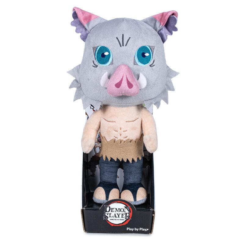 Demon Slayer Kimetsu no Yaiba Inosuke Hashibira plush toy 27cm - Ginga Toys