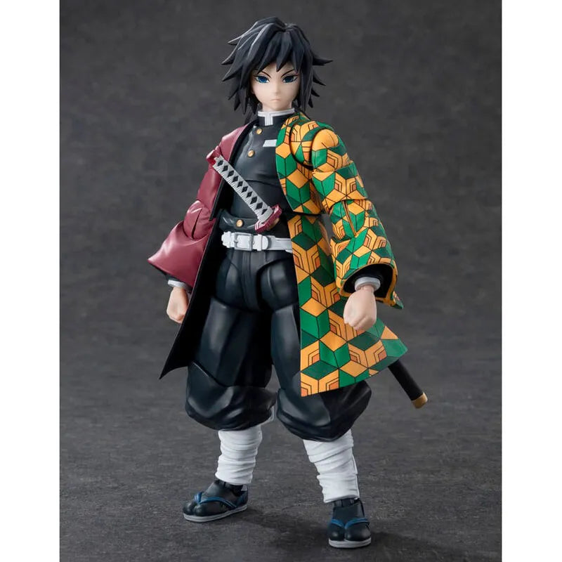 Demon Slayer: Kimetsu no Yaiba S.H.Figuarts Giyu Tomioka Action Figure - Ginga Toys