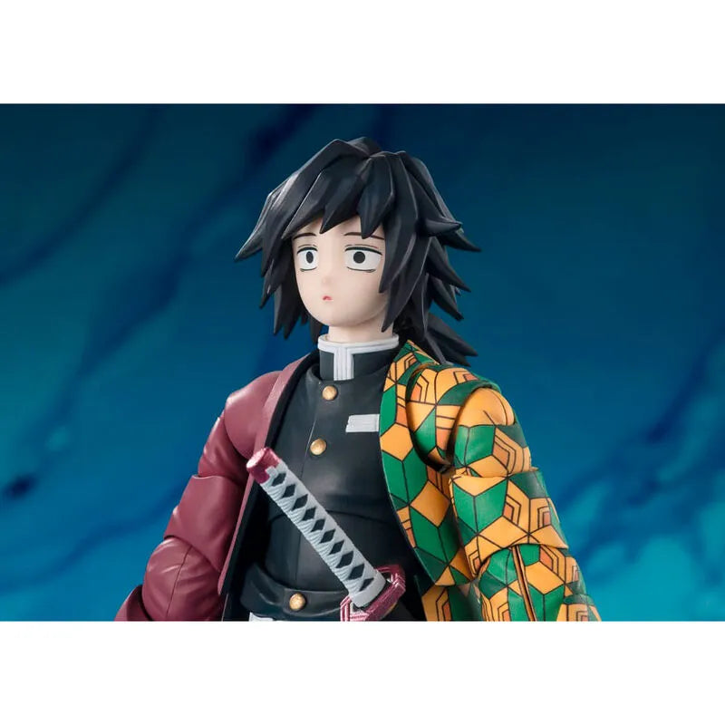 Demon Slayer: Kimetsu no Yaiba S.H.Figuarts Giyu Tomioka Action Figure - Ginga Toys