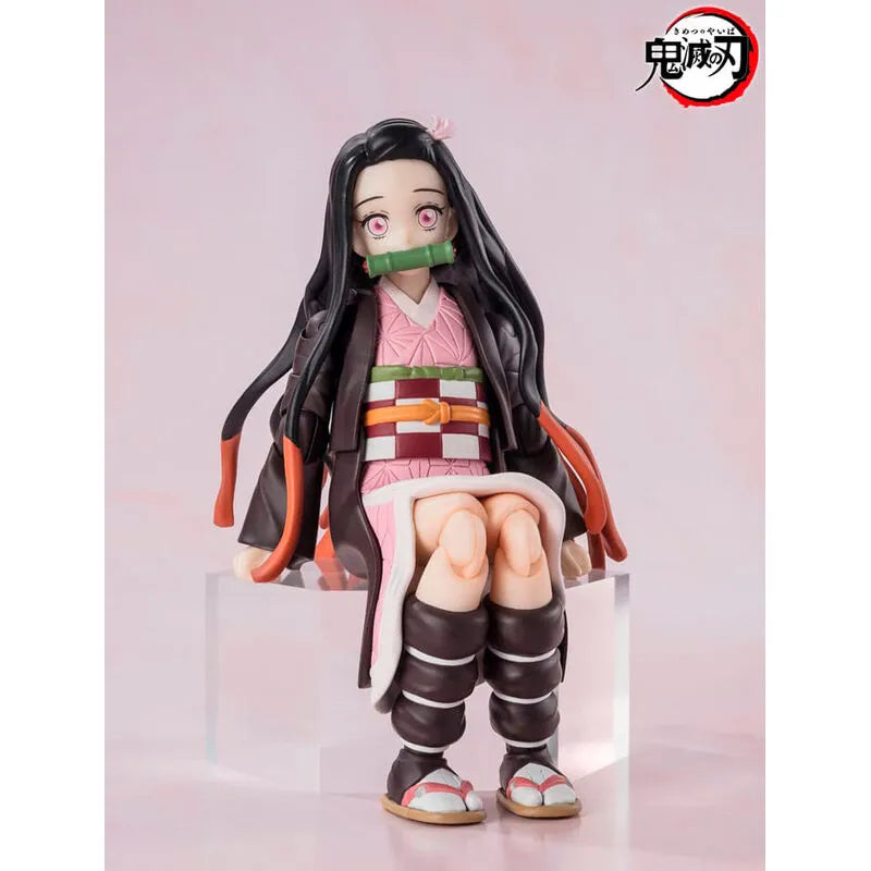 Demon Slayer: Kimetsu no Yaiba S.H.Figuarts Nezuko Kamado Action Figure - Ginga Toys