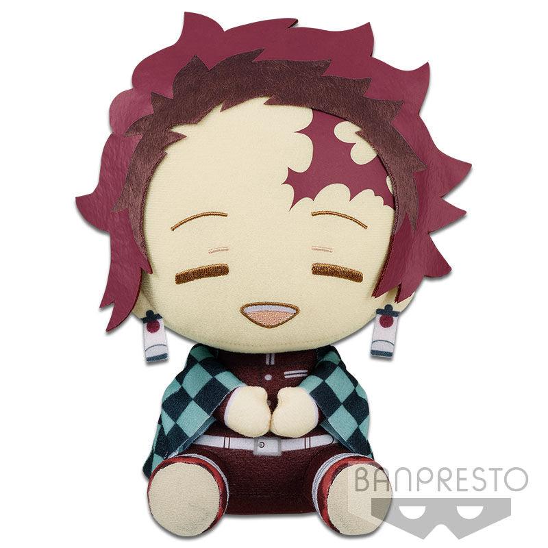 Demon Slayer Kimetsu No Yaiba Tanjiro Kamado Soft plush toy 20CM - Banpresto - Ginga Toys