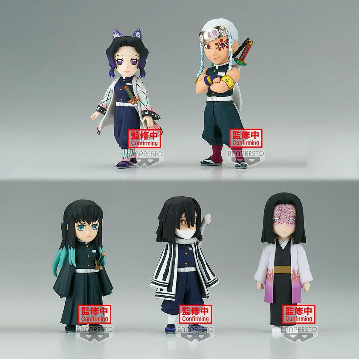 Demon Slayer: Kimetsu No Yaiba World Collectable Figure Set of 5 Figures - Banpresto - Ginga Toys