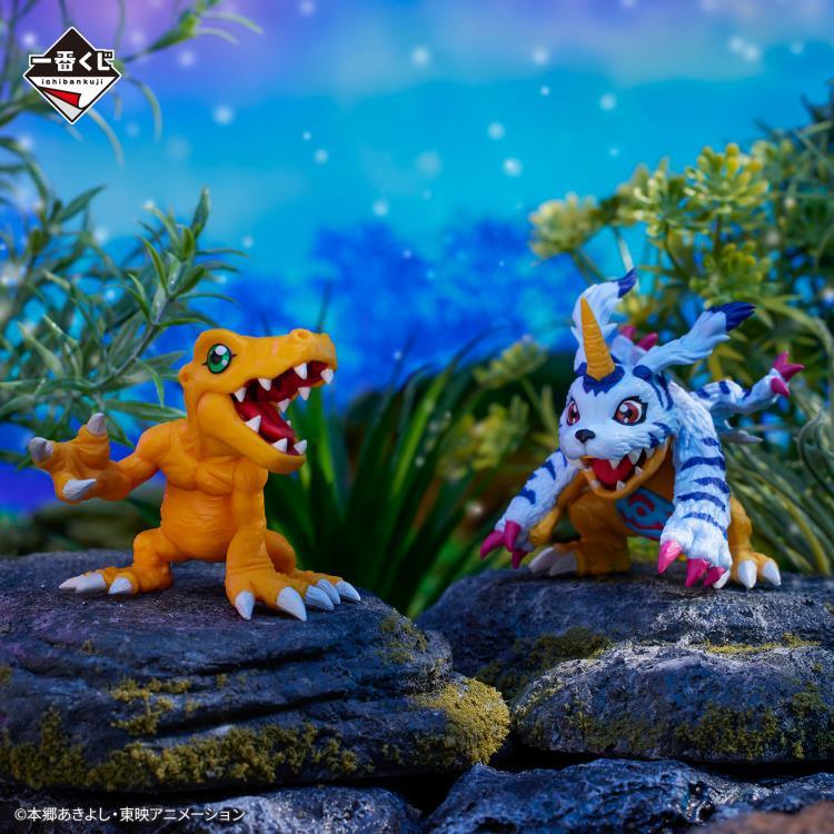 Digimon Adventure Ichibansho Agumon and Gabumon (Digimon Ultimate Evolution) Figures - Bandai - Ginga Toys