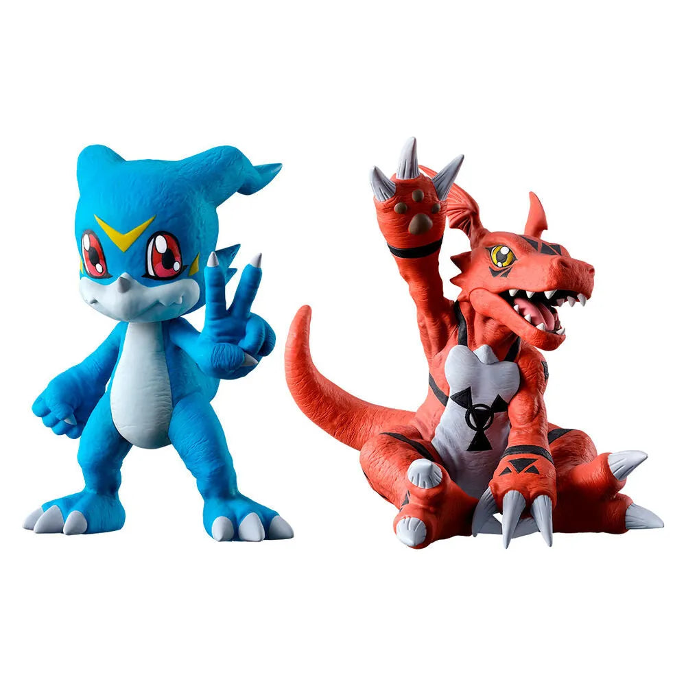 Digimon Adventure Ichibansho Veemon & Guilmon Figures - Ginga Toys