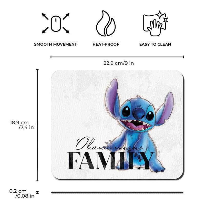 Disney 100th Anniversary Stitch Non-Slip Mouse Pad - Ert Group - Ginga Toys