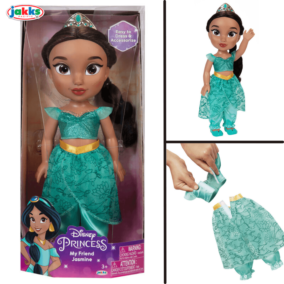 Disney Aladdin Jasmine Doll - Jakks Pacific - Ginga Toys