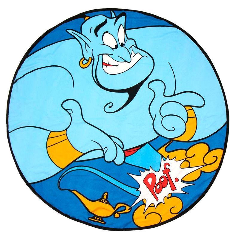 Disney Aladdin Round Microfiber Beach Towel - Disney - Ginga Toys