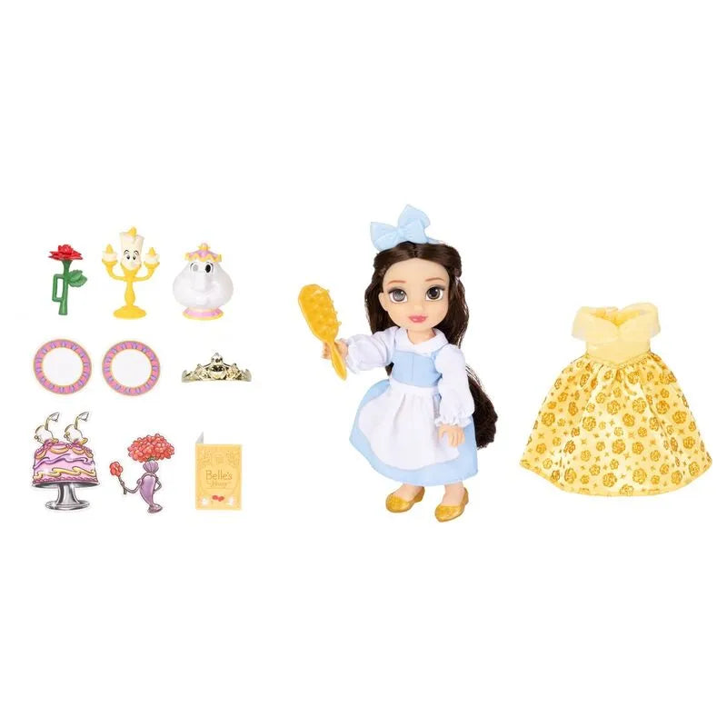 Disney Beauty and the Beast Belle Doll Playset - Ginga Toys