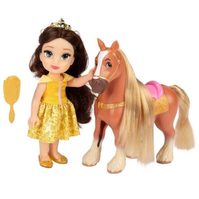 Disney Beauty and the Beast Princess - Belle & Philippe Dolls Gift Set - Jakks Pacific - Ginga Toys