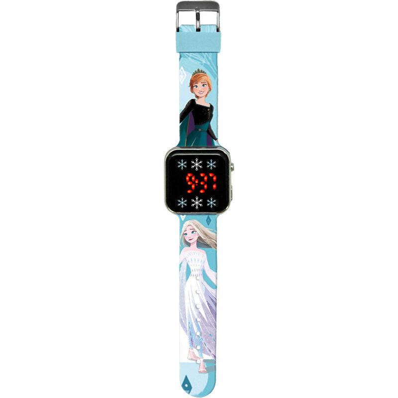 Disney Frozen II Children Girls Led Digital Watch - Kids Licensing - Ginga Toys