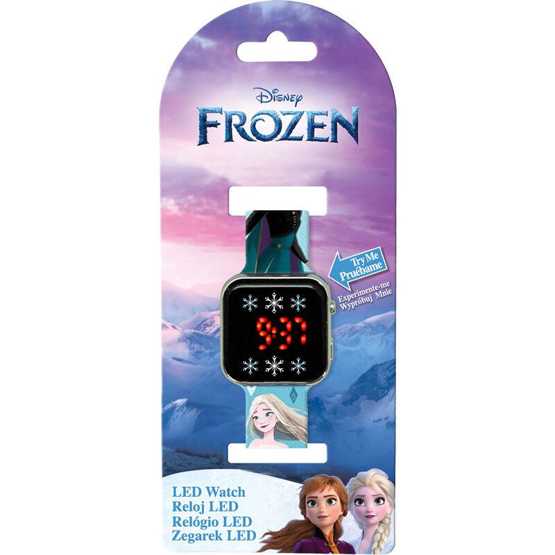 Disney Frozen II Children Girls Led Digital Watch - Kids Licensing - Ginga Toys