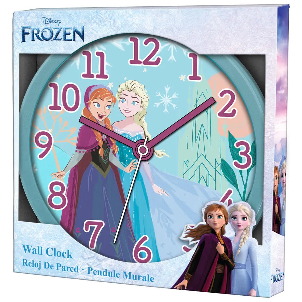 Disney Frozen Kids Wall Clock 25cm - Ginga Toys