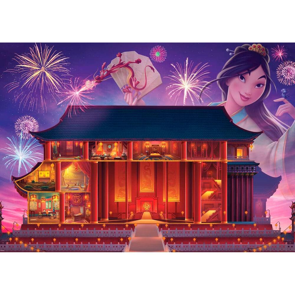 Disney Jigsaw Mulan Castle Puzzle - 1000 Pieces Puzzle - Ravensburger - Ginga Toys