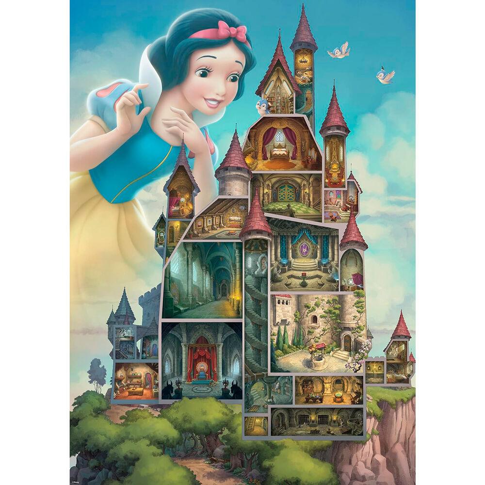 Disney Jigsaw Snow White Castle Puzzle - 1000 Pieces Puzzle - Ravensburger - Ginga Toys