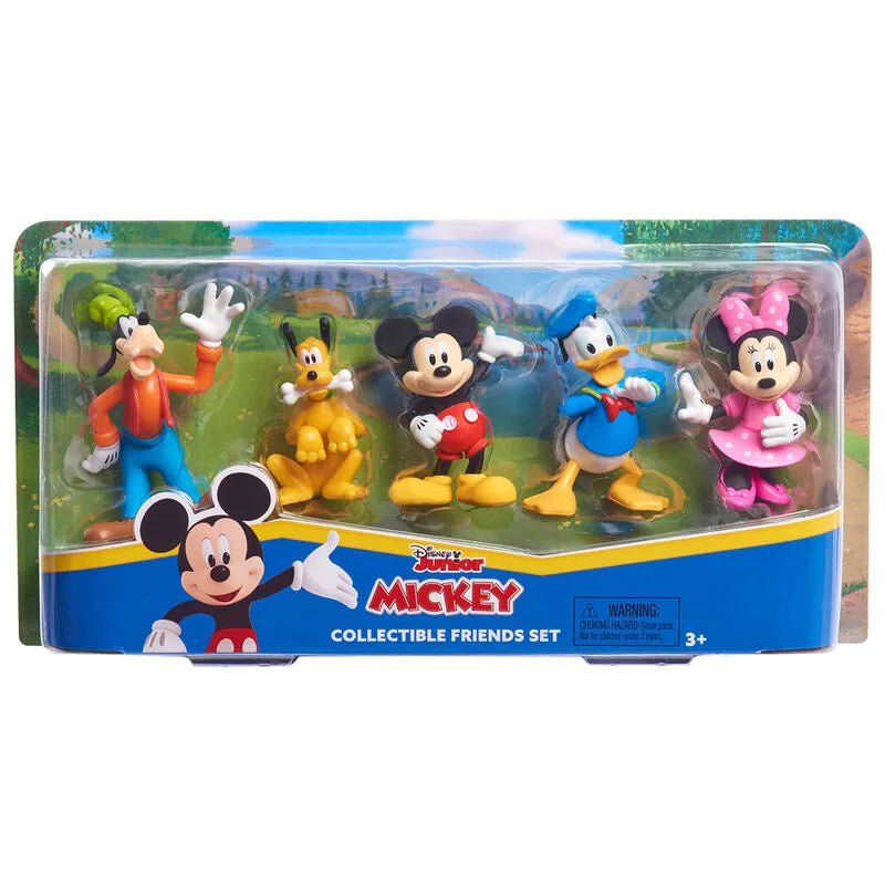 Disney Junior Mickey Mouse Collectible Figures Set 5 Pack - Ginga Toys