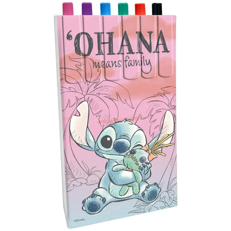 Disney Lilo & Stitch Blister 6 Children's pens - Ginga Toys