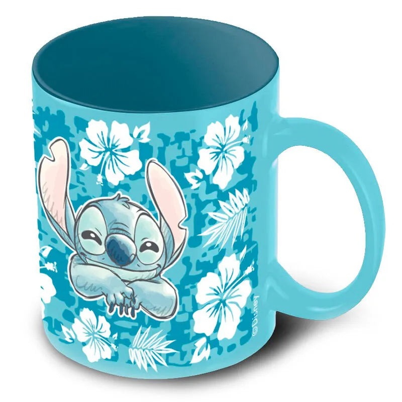 Disney Lilo and Stitch Blue Aloha Mug - Ginga Toys