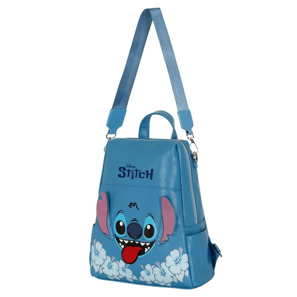 Disney Lilo & Stitch - Stitch Tongue Backpack Convertible Bag - Ginga Toys