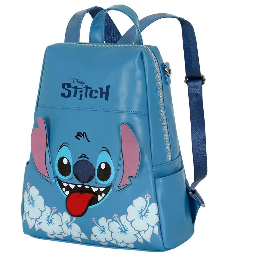 Disney Lilo & Stitch - Stitch Tongue Backpack Convertible Bag - Ginga Toys