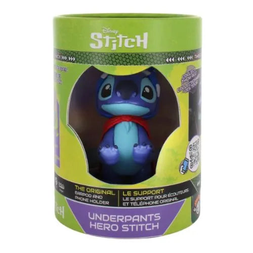 Disney Lilo & Stitch: Underpants Hero Stitch Holdems, Mini Collectibles With a Twist - Ginga Toys