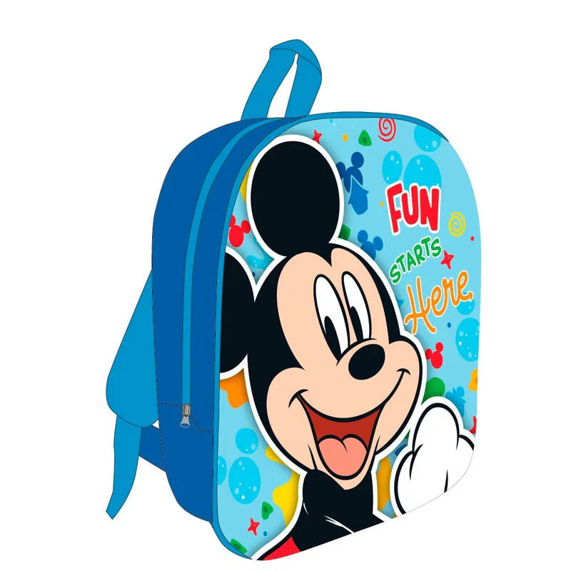 Disney Mickey Mouse 3D Backpack 30cm - Ginga Toys