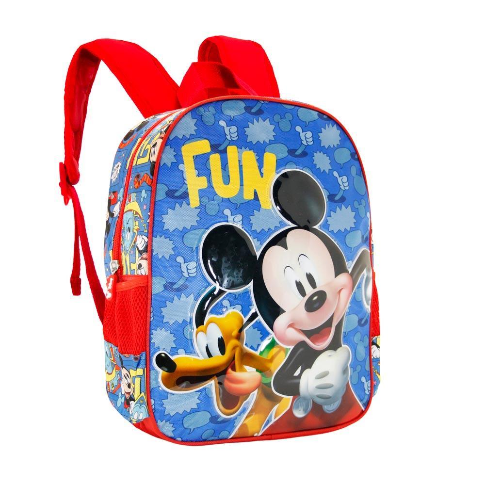 Disney Mickey Mouse Fun Multicolor Adaptable Basic Backapck - Karactermania - Ginga Toys