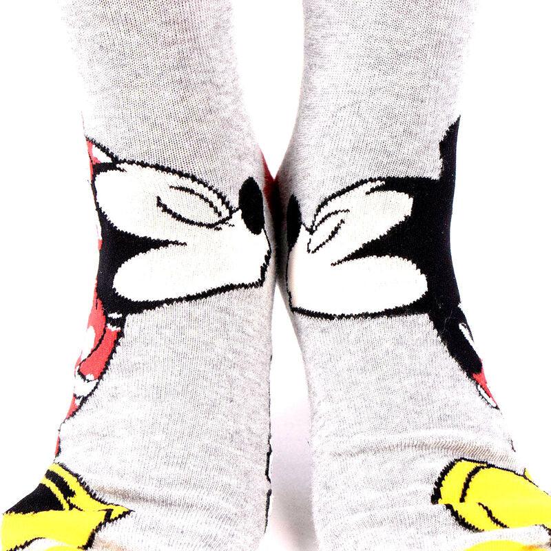 Disney Minnie Mouse Adult Socks Pack 3 Pieces Gift Box - Cerda - Ginga Toys