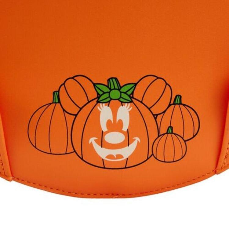 Disney Mickey Mouse Jack-o'-Lantern Halloween good (Glow) Loungefly Mini Backpack