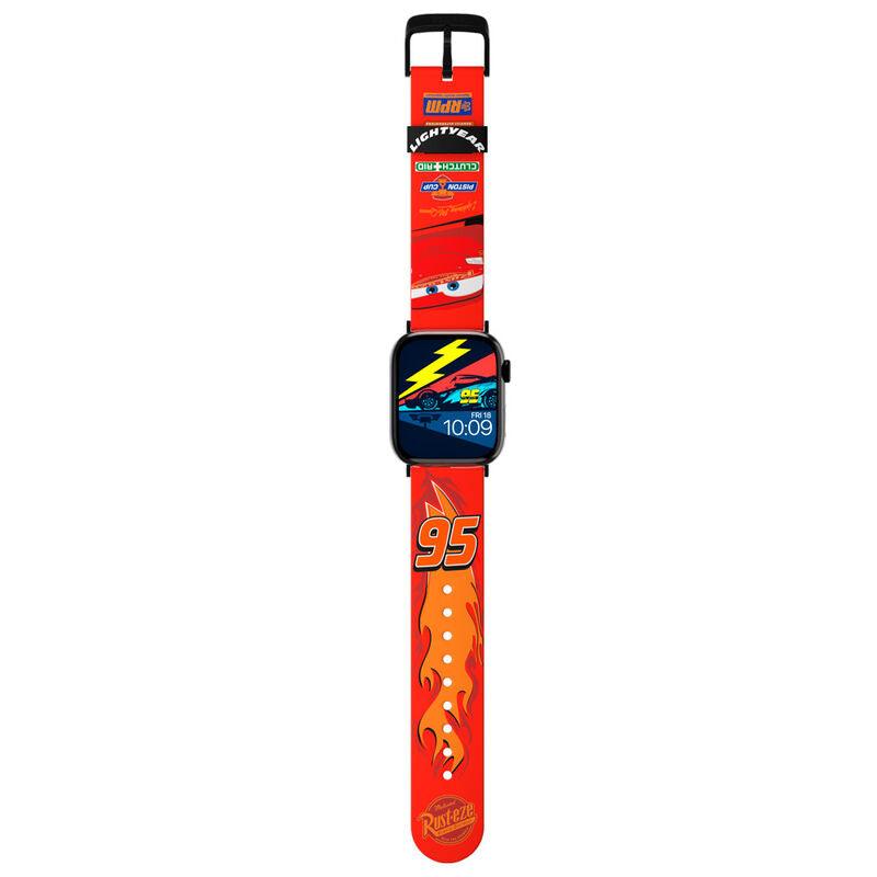 Disney Pixar Cars - Lightning McQueen Smartwatch Band strap + face designs - Mobyfox - Ginga Toys