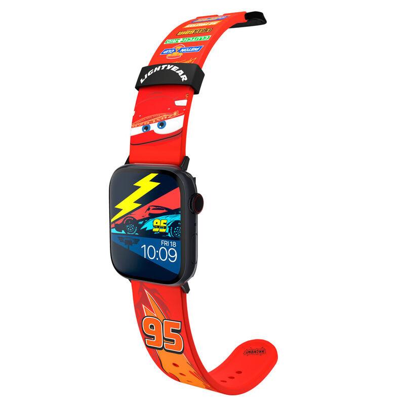 Disney Pixar Cars - Lightning McQueen Smartwatch Band strap + face designs - Mobyfox - Ginga Toys