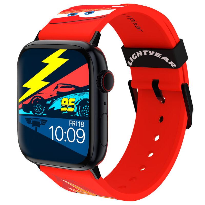 Disney Pixar Cars - Lightning McQueen Smartwatch Band strap + face designs - Mobyfox - Ginga Toys