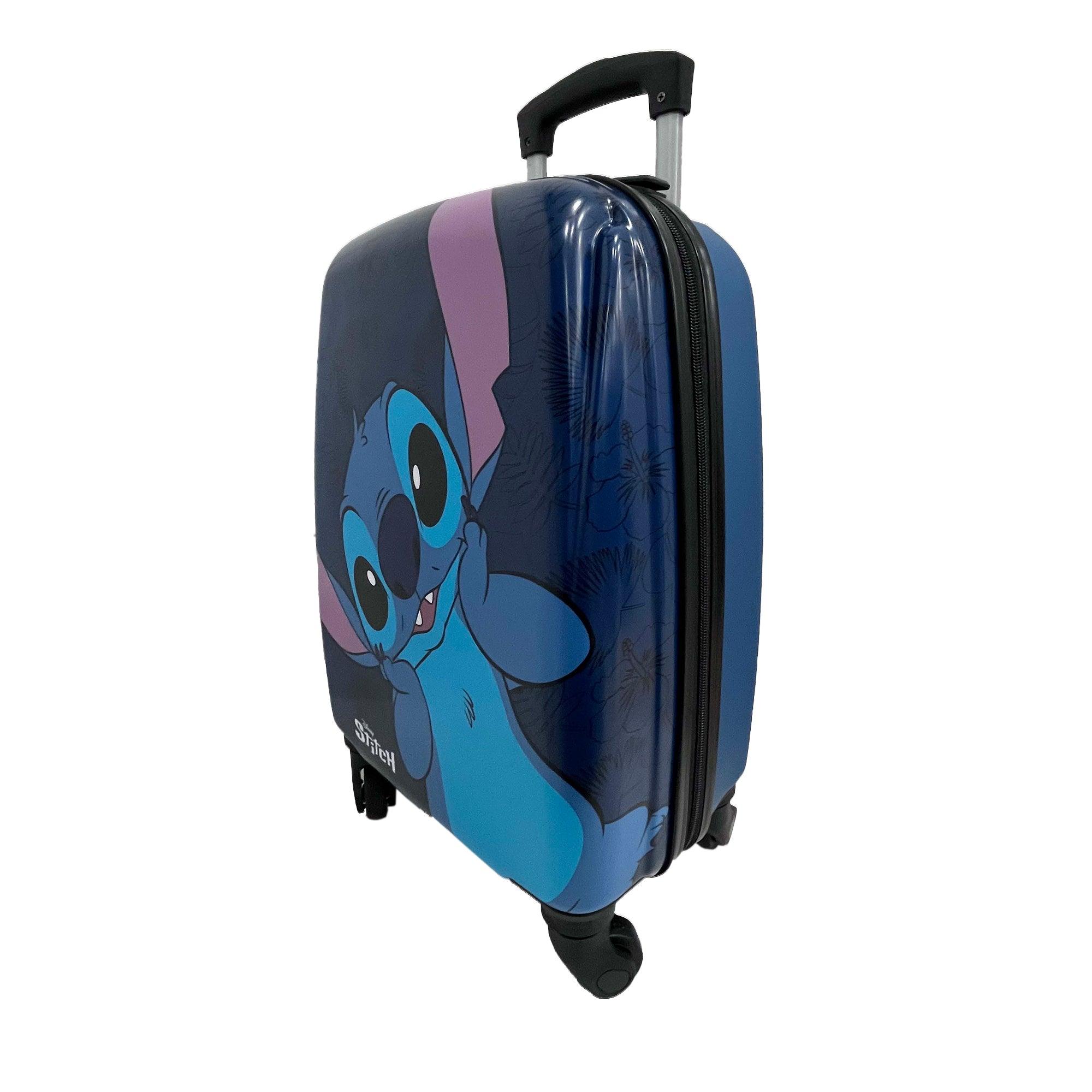 Disney Stitch ABS Cabin Trolley Suitcase 55cm - Ginga Toys