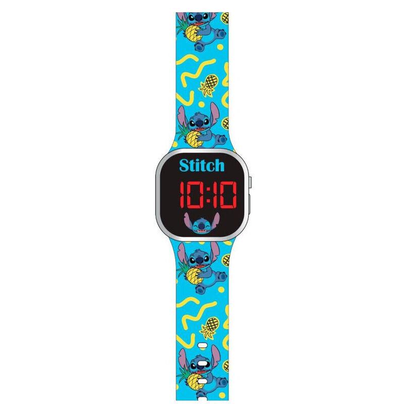 Disney Stitch Children Kids Led Digital Watch - Kids Licensing - Ginga Toys