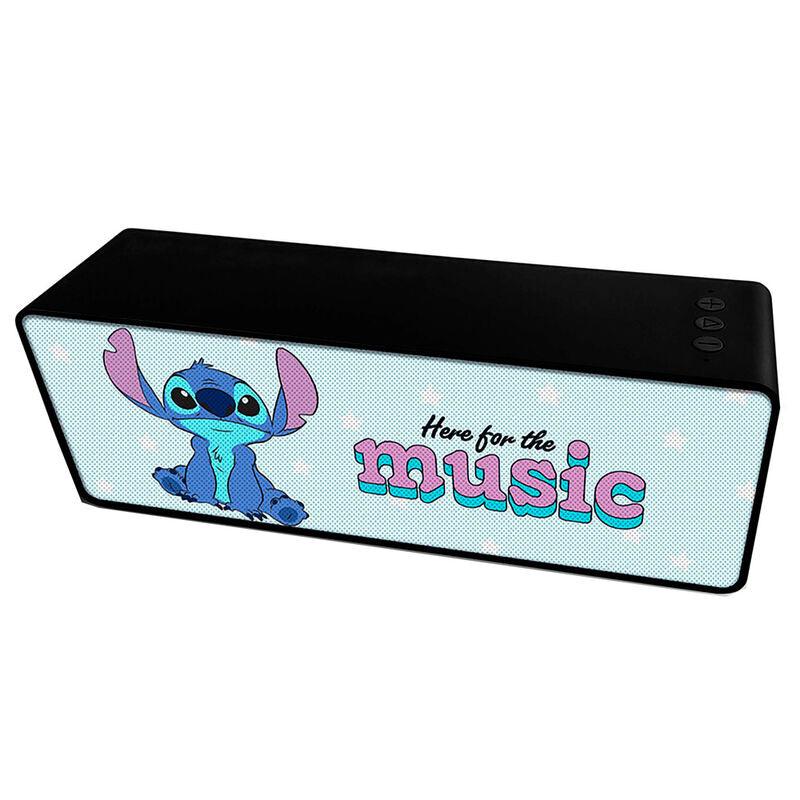 Disney Stitch Premium Portable Wireless 10W 2.1 Stereo Speaker - Ert Group - Ginga Toys