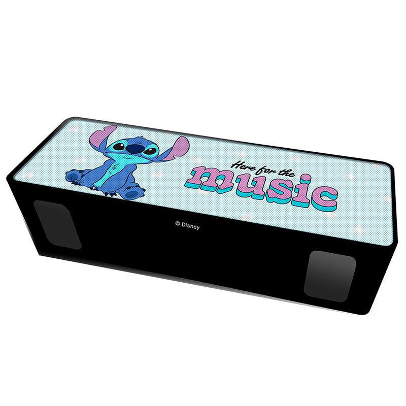 Disney Stitch Premium Portable Wireless 10W 2.1 Stereo Speaker - Ert Group - Ginga Toys