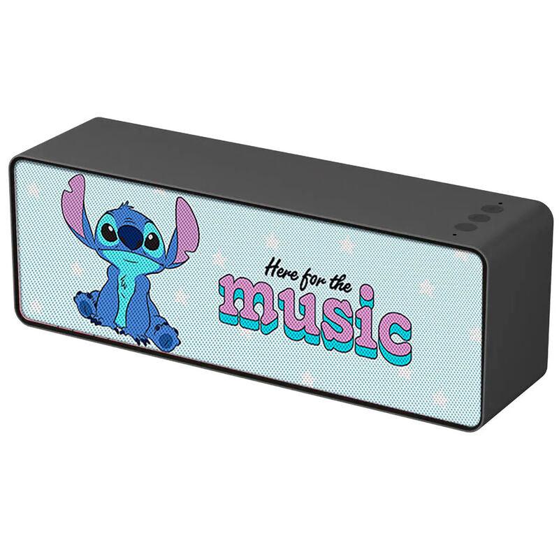 Disney Stitch Premium Portable Wireless 10W 2.1 Stereo Speaker - Ert Group - Ginga Toys