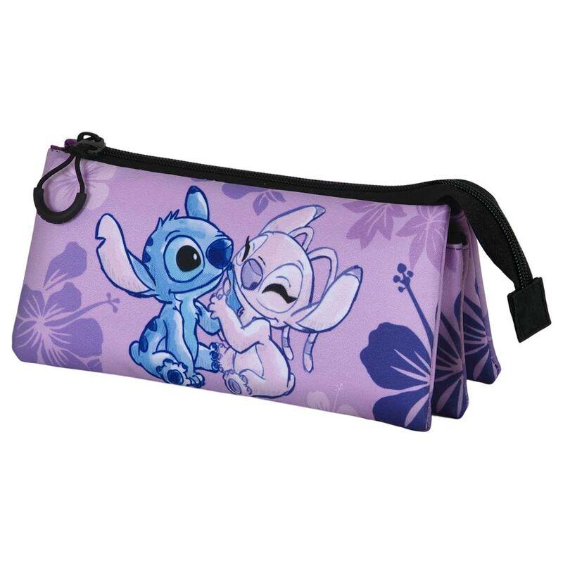 Disney Stitch - Stitch & Angel Triple Pencil Case - Karactermania - Ginga Toys