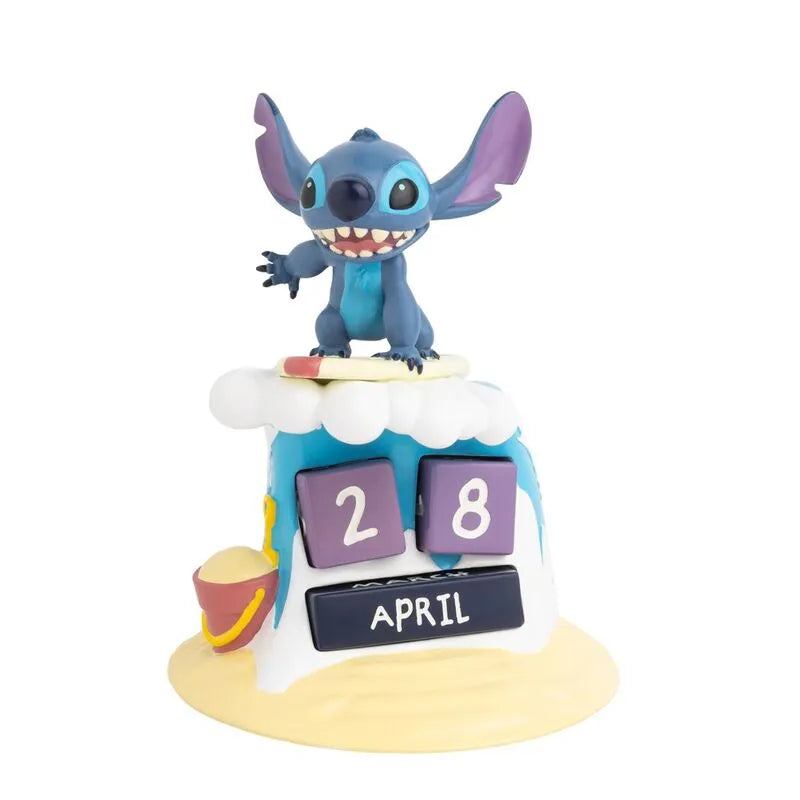 Disney Stitch Surfer 3D Perpetual Calendar - Ginga Toys