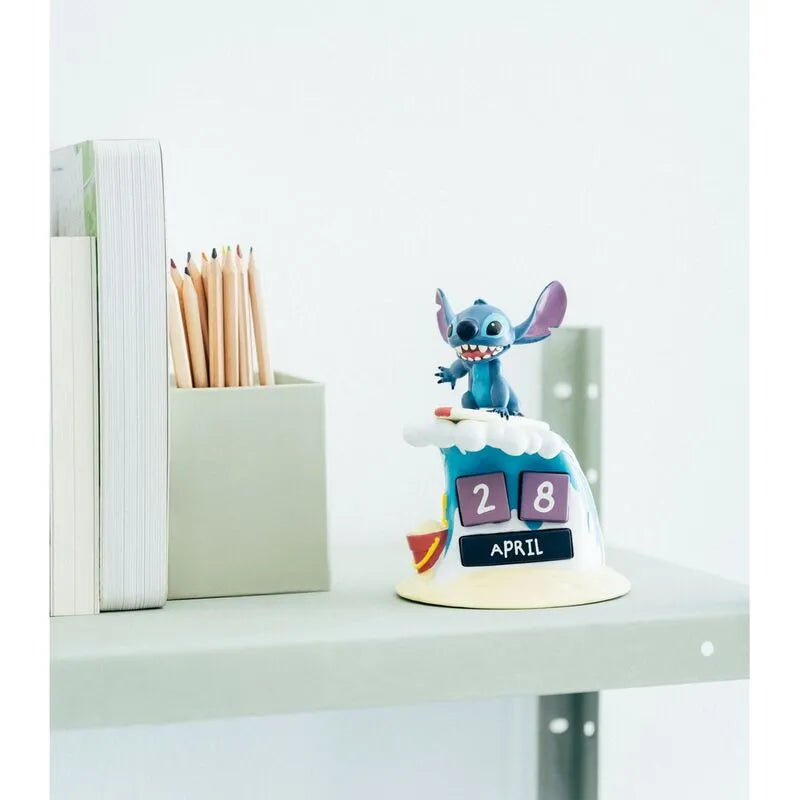 Disney Stitch Surfer 3D Perpetual Calendar - Ginga Toys