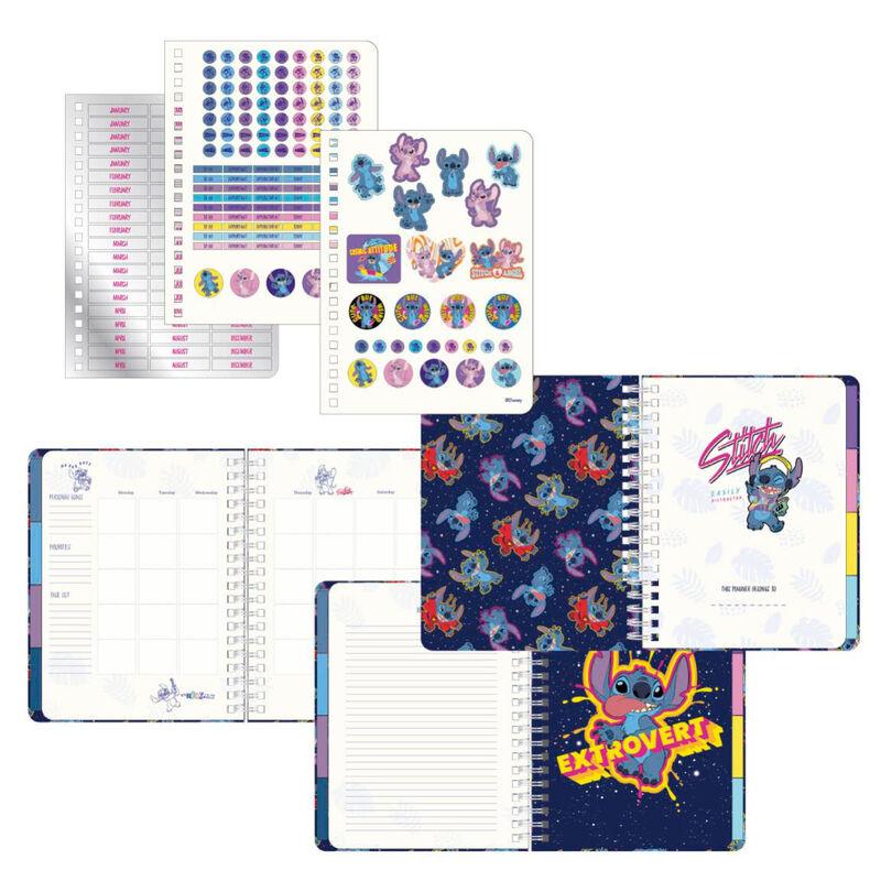 Disney Stitch Weekly Planner - Cerda - Ginga Toys