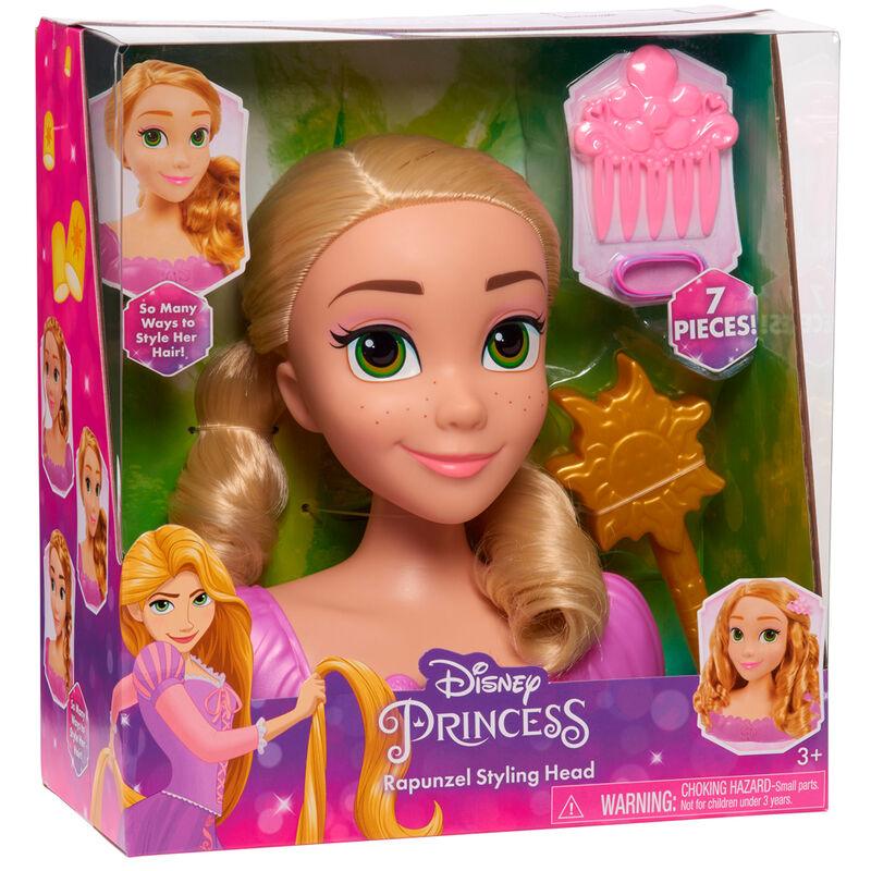 Disney Tangled Princess Rapunzel Styling Head Bust Doll - Just Play - Ginga Toys