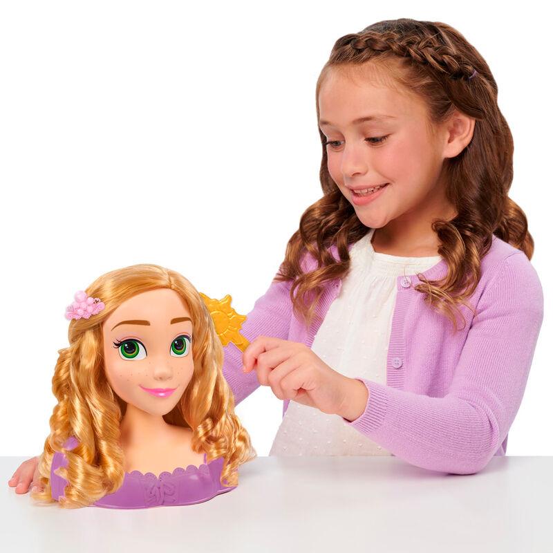 Disney Tangled Princess Rapunzel Styling Head Bust Doll - Just Play - Ginga Toys