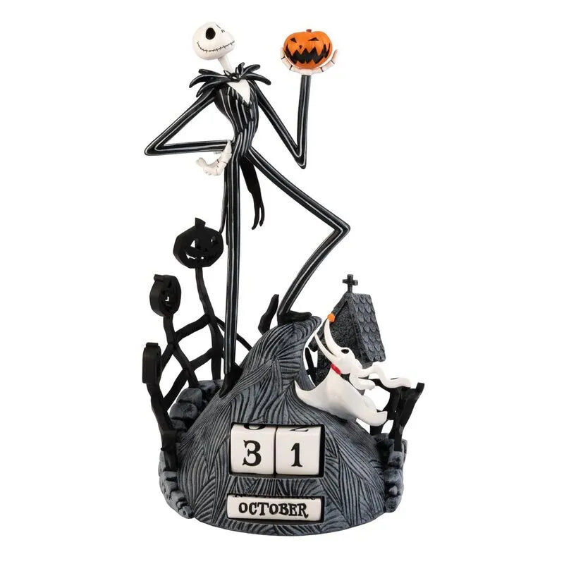 Disney The Nightmare Before Christmas Jack Skellington 3D Perpetual Calendar - Ginga Toys