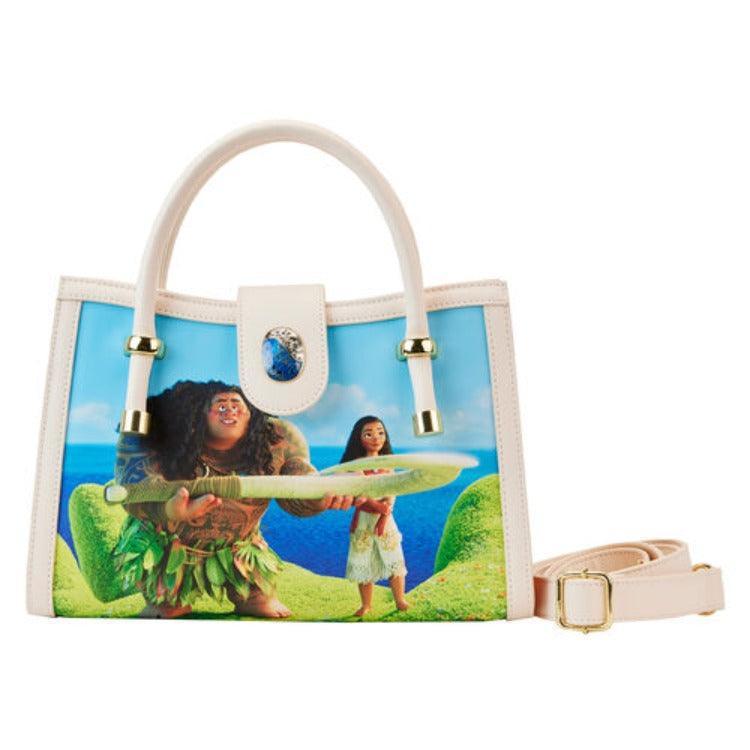 Disney Vaiana Moana Princess Scene Series Crossbody Bag - Loungefly - Ginga Toys